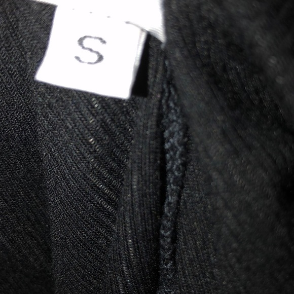 Good hYOUman. size small black shark bite top - Picture 8 of 8